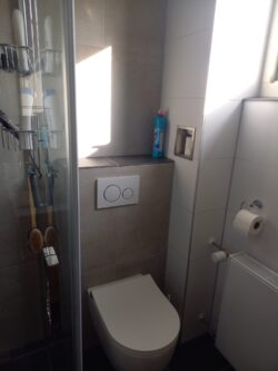 Badkamer nieuwe situatie
