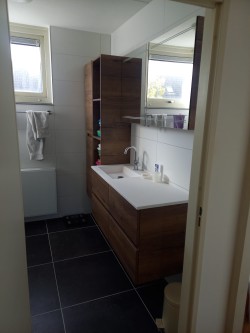 Badkamer nieuwe situatie
