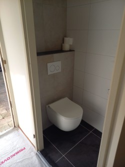Badkamer nieuwe situatie